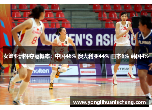 女篮亚洲杯夺冠概率：中国46% 澳大利亚44% 日本6% 韩国4%